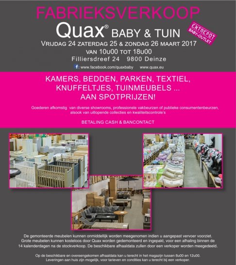 Stockverkoop Quax