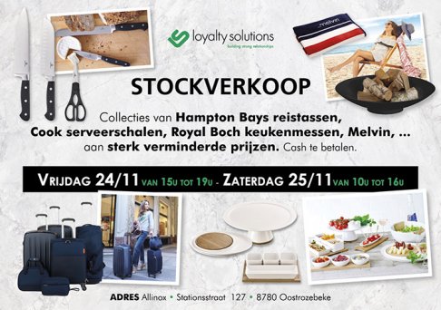 Stockverkoop kookgerei - 2