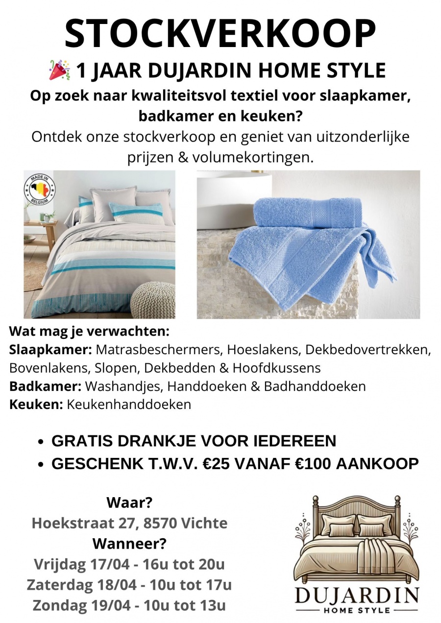 Stockverkoop Dujardin Home Style