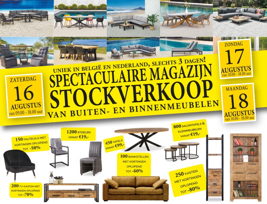 Magazijnverkoop Paco Meubelen