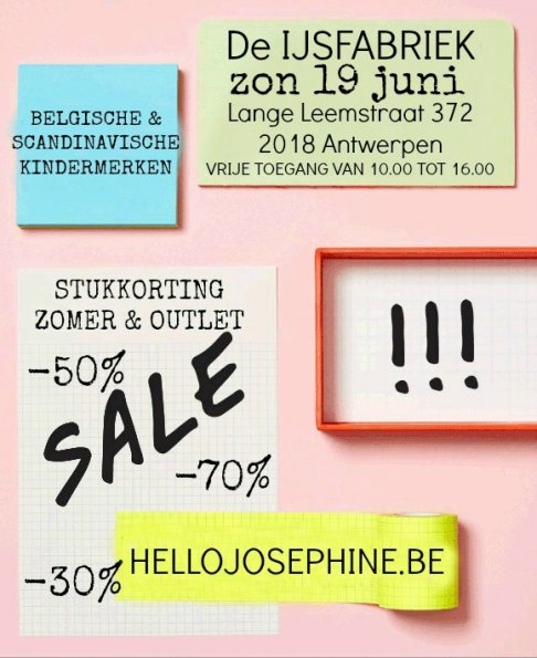 Grote stukkorting & Outletverkoop kinderkledij (Antwerpen)