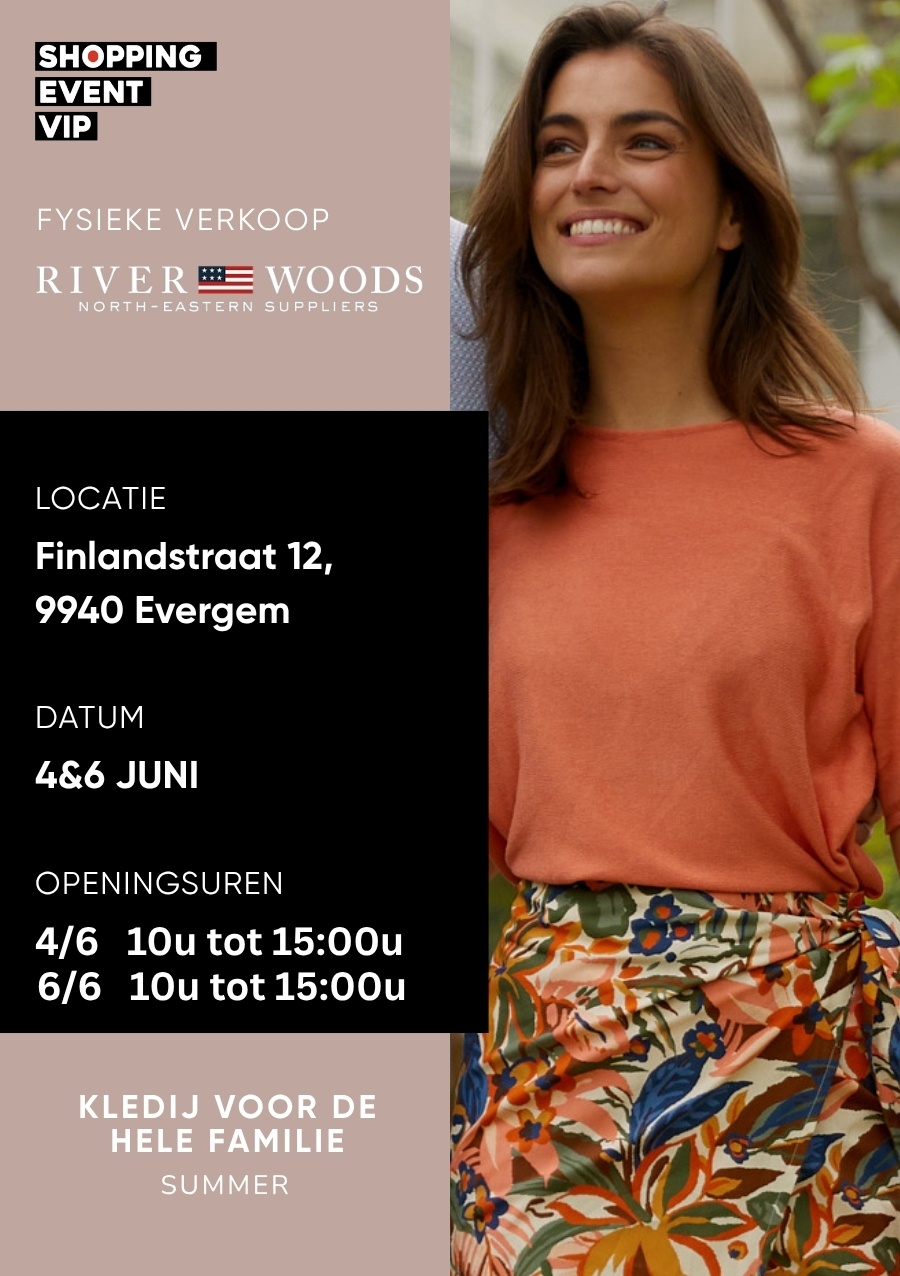 River Woods zomeruitverkoop