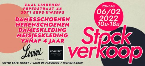 Stockverkoop Livini Schoenen en CACHET