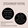 Stockverkoop Stoffen en accessoires bij Soie Unique Ledeberg