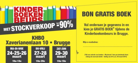 Kinderboekenbeurs met stockverkoop