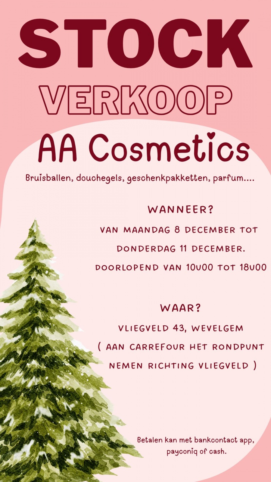 Fabrieksverkoop Aa Cosmetics
