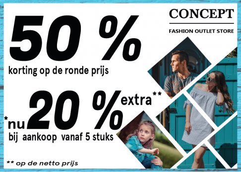 Zomerkoopjes Concept Fashion Outlet Store Oudenaarde