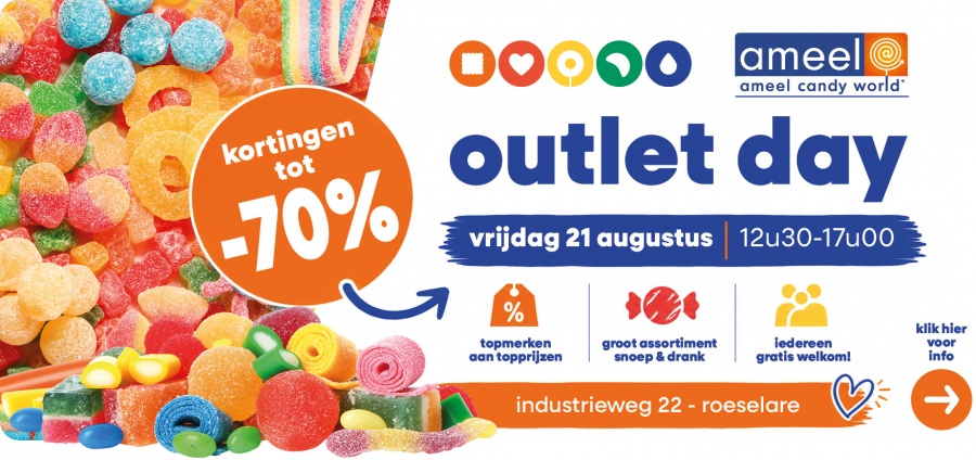 Outlet Day Ameel Candy World