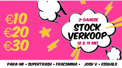 STOCKVERKOOP TWO BE