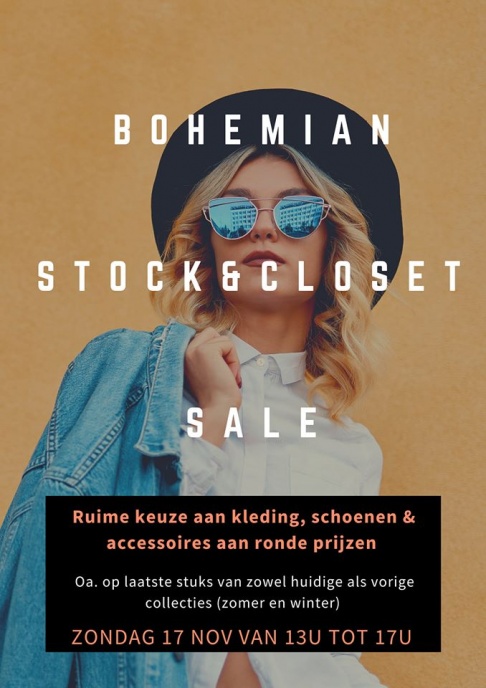 Bohemian stockverkoop