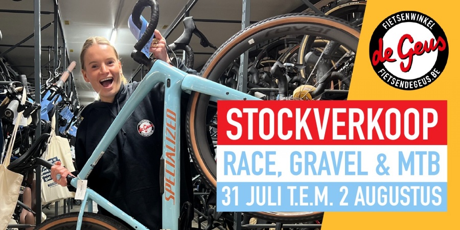 Stockverkoop Fietsen De Geus