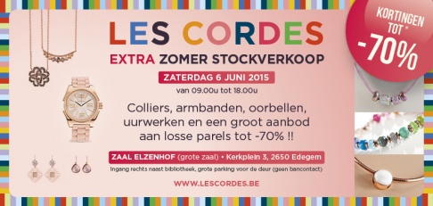 Extra zomer stockverkoop 'Les Cordes'