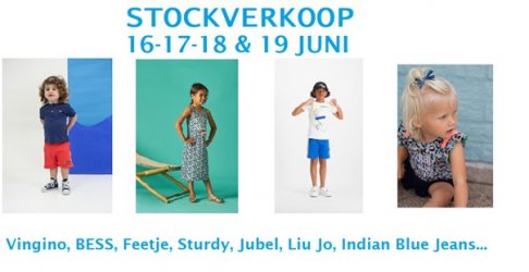 Stockverkoop zomercollecties Okidoki