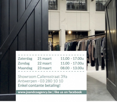 Sample Sale Zomercollectie 2015 bij JO&CO Fashion Agency - 2