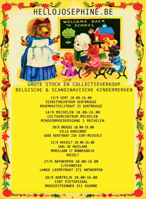 Outlet & nieuwe collectie Belg & Scandinavische kindermerken (Mechelen)