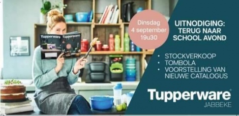 Tupperware stockverkoop