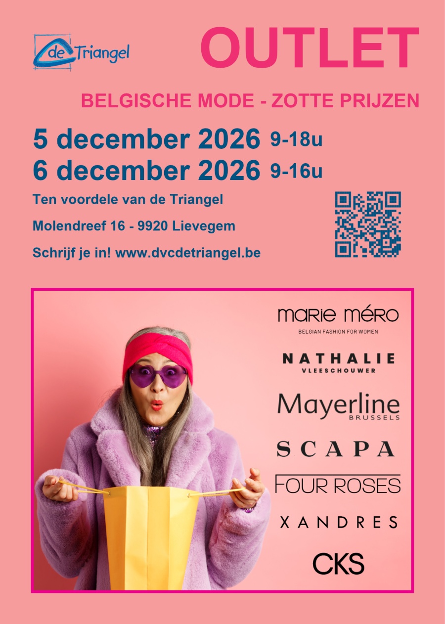 Verkoop van Belgische damesmode voor het goede doel