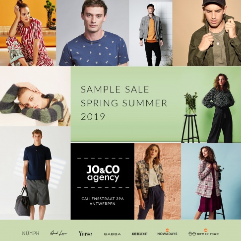 JO&CO sample sale Spring-Summer 2019