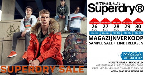 Superdry stockverkoop