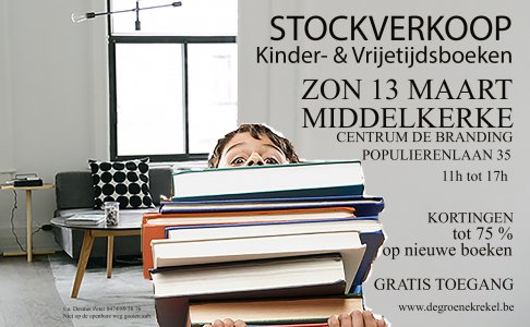 Stockverkoop kinder- & vrijetijdsboeken