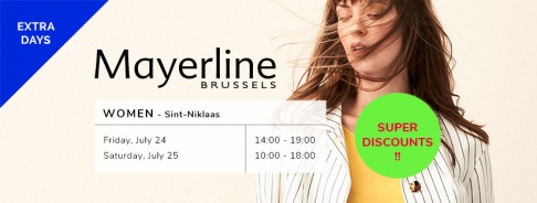 Mayerline Stockverkoop - EXTRA DAYS