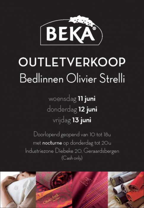 Stockverkoop Beka & Olivier Strelli bedlinnen - 2