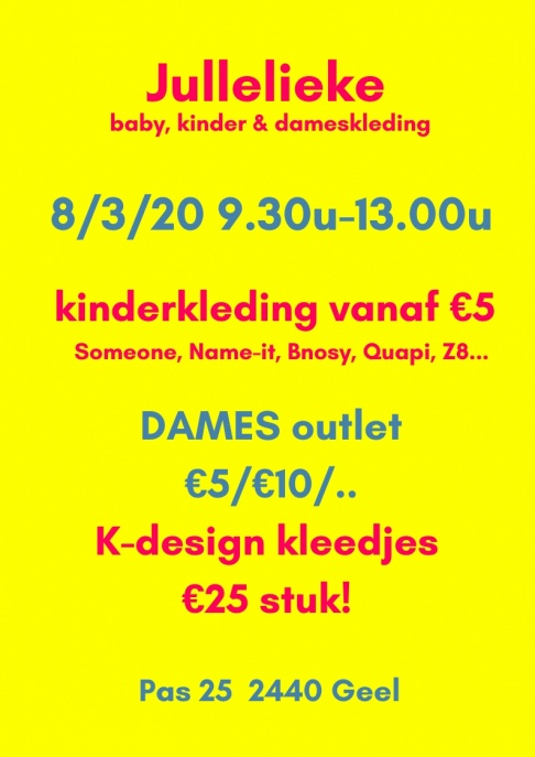 Stockverkoop dames & kinderkleding