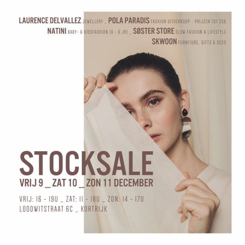 Stockverkoop fashion, meubelen, deco, ....