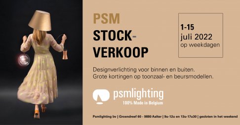 Stockverkoop designverlichting