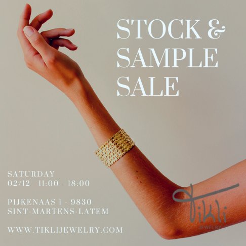 Stock & Sample Sale Juwelen / Tikli 