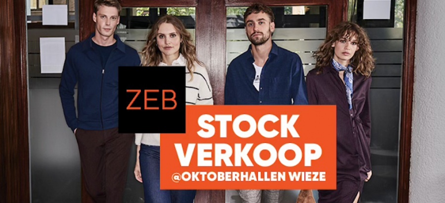ZEB Fashion stockverkoop Wieze