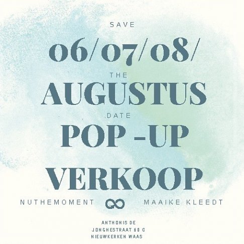 Nu the Moment / Maaike Kleedt stocksale - 2