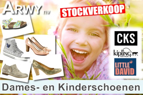 Stockverkoop dames- en kinderschoenen