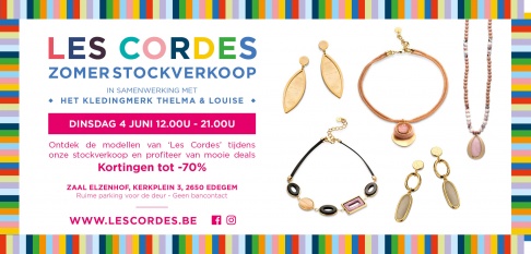 Stockverkoop 'Les Cordes'  (fantasiejuwelen)