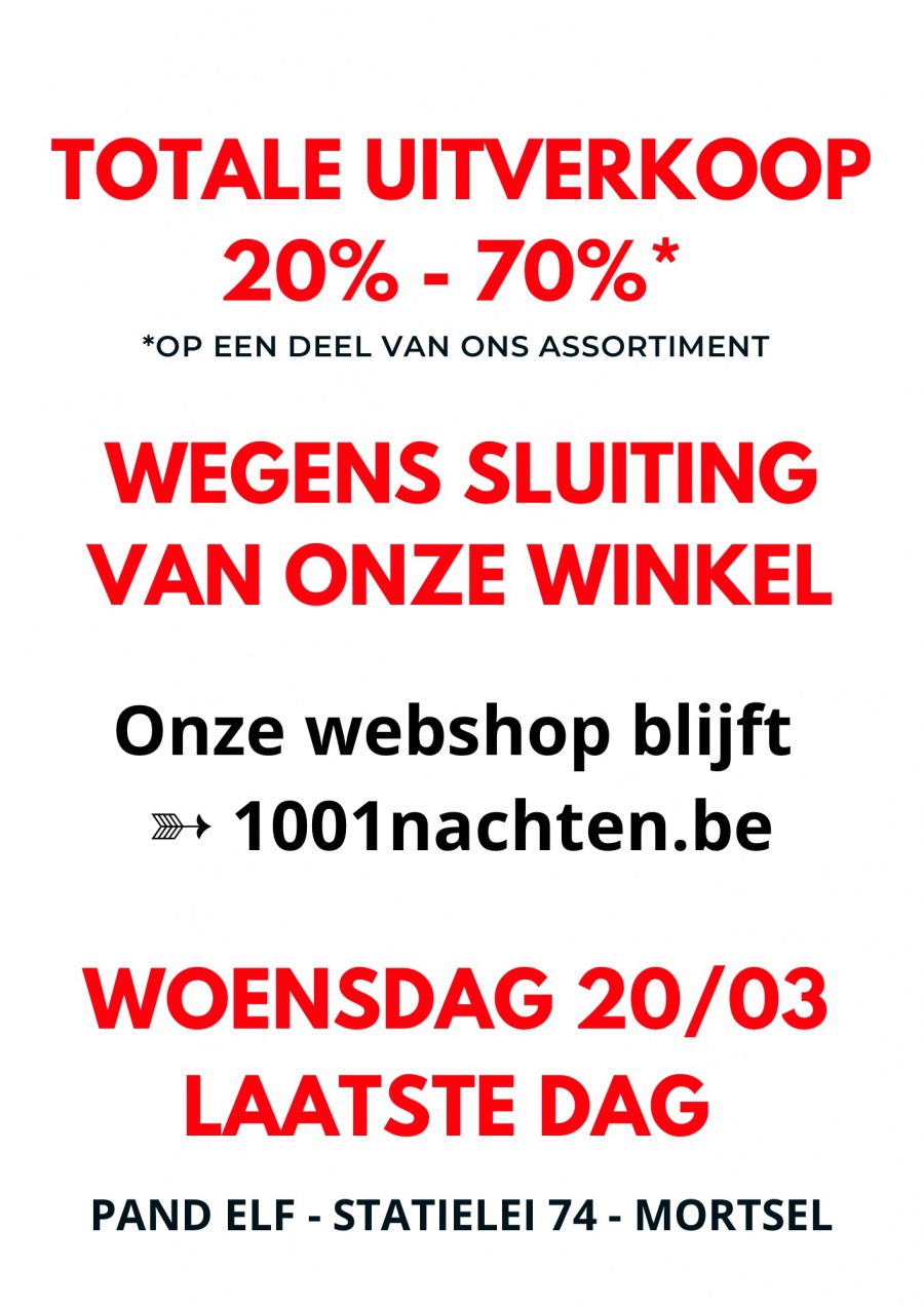 PAND ELF totale uitverkoop wegens sluiting winkel  - 2