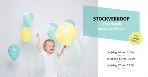 Stockverkoop babyartikelen + baby- and kinderkledij Babimex