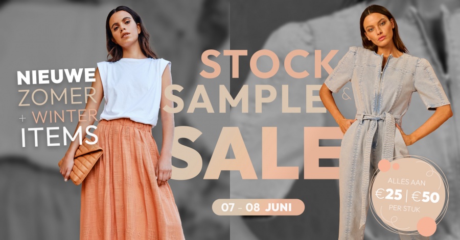 Studio10 stock- en sample sale