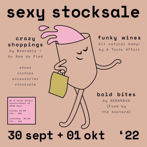 Sexy Stocksale @atasteaffair , @wear_able.be en @aunomdupied