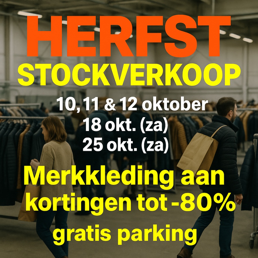 Herfst stockverkoop in Schoten
