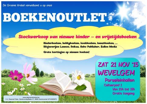 Boekenoutlet te Wevelgem