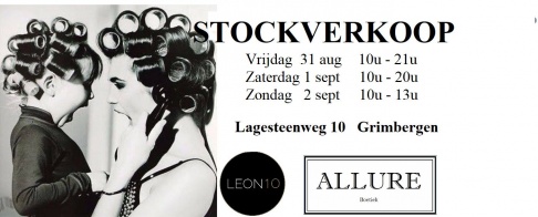 Stockverkoop Leon 10 & Allure boetiek
