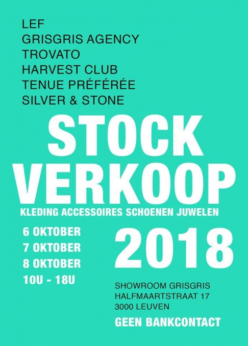 Stockverkoop kleding, accessoires, schoenen en juwelen