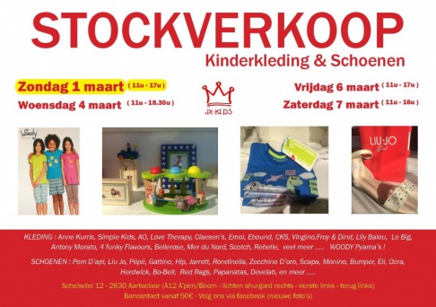 JX KIDS Outlet - Kinderkleding en Schoenen (0-16j)