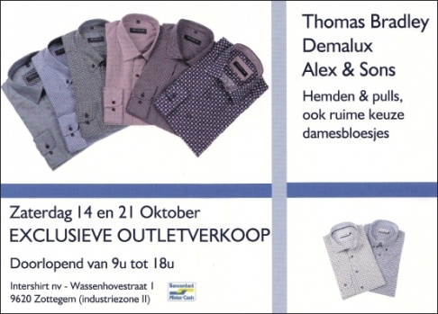 Exclusieve Outletverkoop Thomas Bradley 