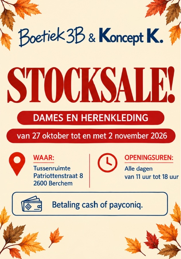 Stocksale Boetiek 3B & Koncept K. Wintereditie - 2