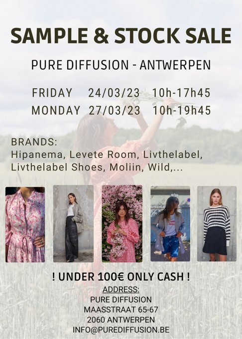 Stock- en sample sale Pure Diffusion