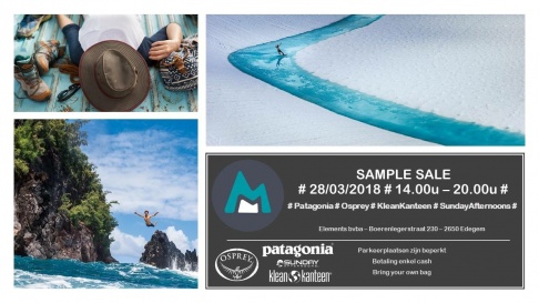Patagonia/Osprey / klean kanteen Sample Sale