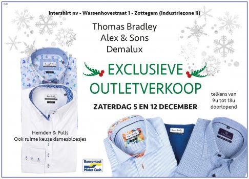 Exclusieve outletverkoop Thomas Bradley