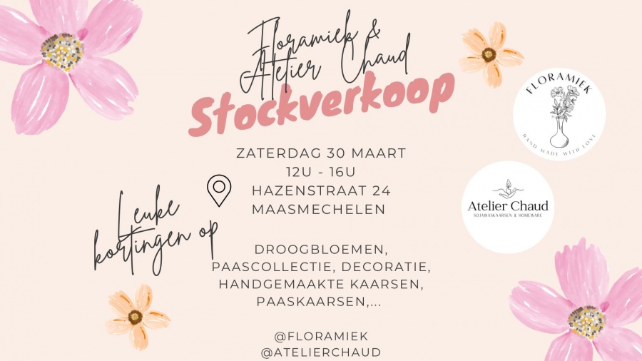 Floramiek / Atelier Chaud stockverkoop
