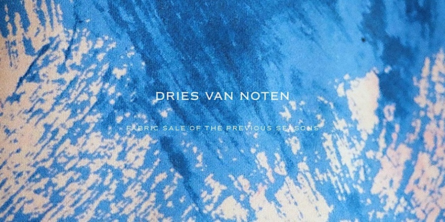Stoffenverkoop Dries Van Noten